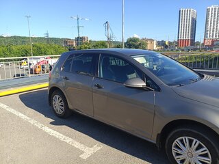 2013 Volkswagen Golf VII, серый, 800000 рублей, вид 4