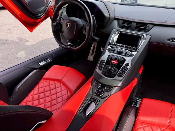 2018 Lamborghini Aventador I Рестайлинг, оранжевый, 26500000 рублей - вид 9