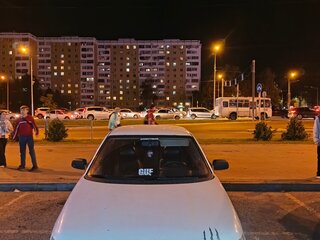 1998 Lada (ВАЗ) 2110, белый, 65000 рублей, вид 1
