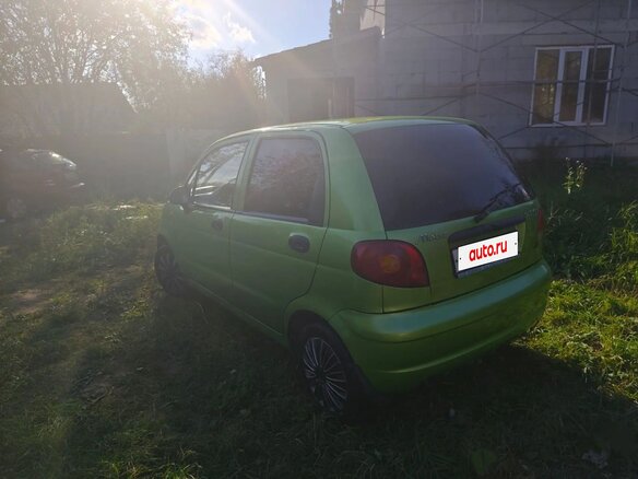 2006 Daewoo Matiz I Рестайлинг, зелёный, 239000 рублей - вид 2