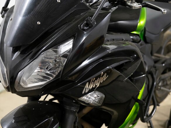 2013 Kawasaki ER-4F (Ninja 400R), зелёный, 330000 рублей - вид 1