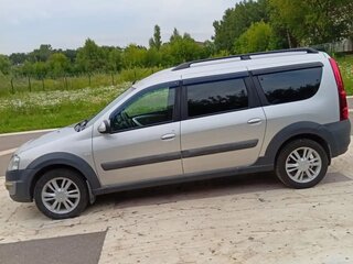 2018 Lada (ВАЗ) Largus Cross I, серебристый, 930000 рублей, вид 4