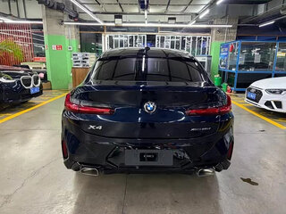 2024 BMW X4 20i II (G02) Рестайлинг, синий, 5470700 рублей, вид 4