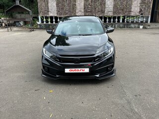 2019 Honda Civic X Рестайлинг, чёрный, 1900000 рублей, вид 4