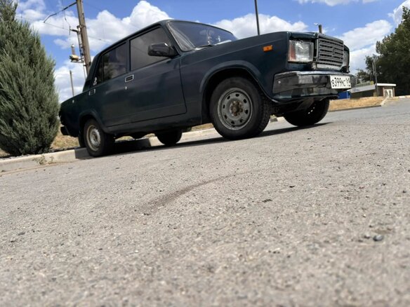 2005 Lada (ВАЗ) 2107, синий, 130000 рублей - вид 4