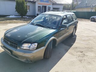 2000 Subaru Outback II, зелёный, 350000 рублей, вид 1