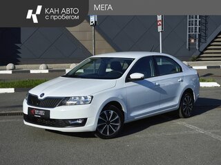 2019 Skoda Rapid I Рестайлинг, белый, 1298000 рублей, вид 1