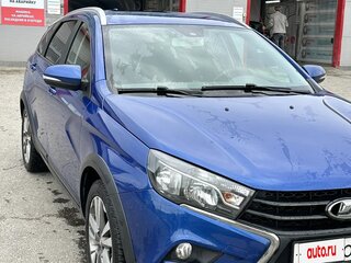 2019 Lada (ВАЗ) Vesta SW Cross I, синий, 1350000 рублей, вид 1