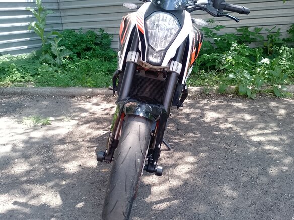 2014 KTM 390 Duke, оранжевый, 330000 рублей - вид 3