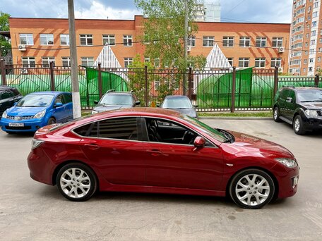 2008 Mazda 6 II (GH), красный, 885000 рублей, вид 5