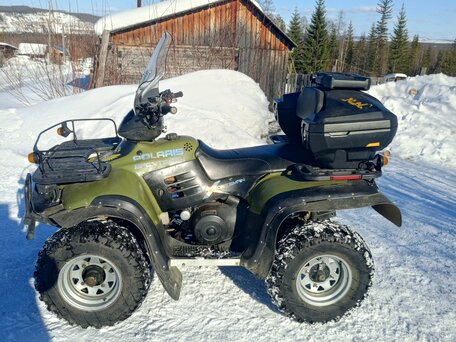 1998 Polaris Sportsman 500, зелёный, 500000 рублей, вид 1
