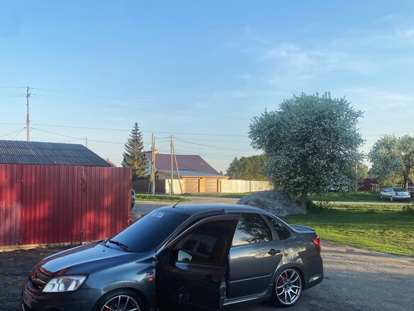 2017 Lada (ВАЗ) Granta Sport I, серый, 720000 рублей - вид 10