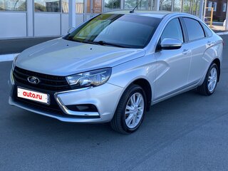 2019 Lada (ВАЗ) Vesta I, серебристый, 950000 рублей, вид 1