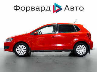 2010 Volkswagen Polo V, красный, 349900 рублей, вид 4