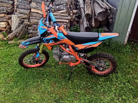 2023 Kayo Evolution YX125EM, оранжевый, 85000 рублей, вид 1
