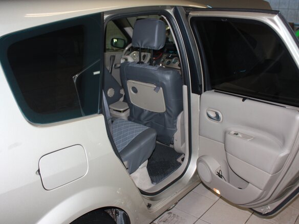 2008 Renault Scenic II Рестайлинг, бежевый, 585000 рублей - вид 11