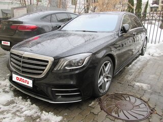2019 Mercedes-Benz S-Класс 560 Long VI (W222, C217) Рестайлинг, чёрный, 5404000 рублей, вид 1