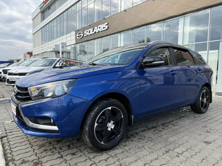 2021 Lada (ВАЗ) Vesta SW I, синий, 990058 рублей, вид 3
