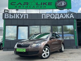 2016 Skoda Octavia III (A7), коричневый, 1179000 рублей, вид 2