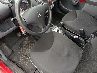 2010 Peugeot 107 I Рестайлинг, красный, 279000 рублей, вид 5