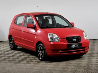 2006 Kia Picanto I, красный, 248000 рублей, вид 3