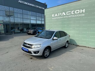 2017 Lada (ВАЗ) Granta I, серебристый, 515000 рублей, вид 1