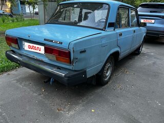 1988 Lada (ВАЗ) 2107, голубой, 40000 рублей, вид 2