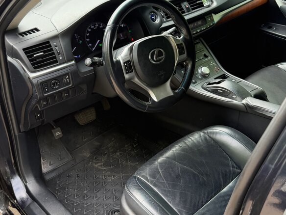 2011 Lexus CT 200h I, чёрный, 1570000 рублей - вид 6