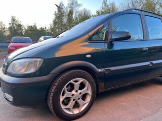 2004 Opel Zafira A Рестайлинг, зелёный, 400000 рублей, вид 5