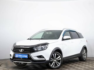 2019 Lada (ВАЗ) Vesta SW Cross I, белый, 829000 рублей, вид 3