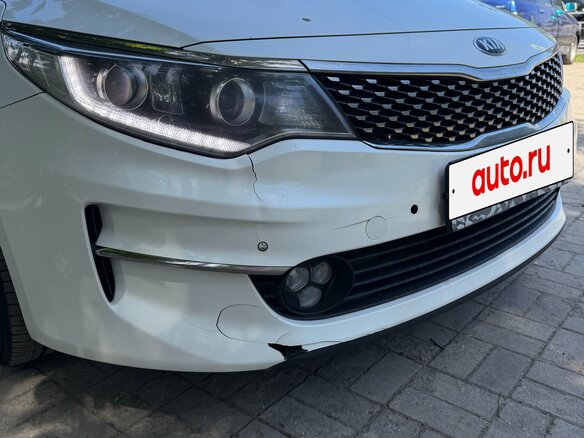 2017 Kia Optima IV, белый, 1450000 рублей - вид 4