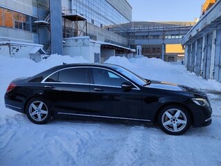 2018 Mercedes-Benz S-Класс 450 Long VI (W222, C217) Рестайлинг, чёрный, 6000000 рублей, вид 2