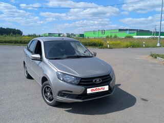 2020 Lada (ВАЗ) Granta I Рестайлинг, серый, 650000 рублей, вид 1