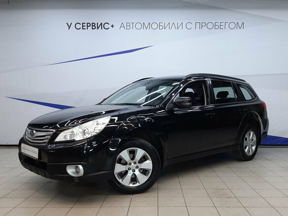 2011 Subaru Outback IV, чёрный