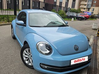 2014 Volkswagen Beetle II (A5), голубой, 1600000 рублей, вид 1
