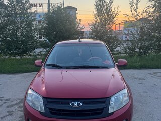 2012 Lada (ВАЗ) Granta I, красный, 370000 рублей, вид 2