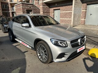 2018 Mercedes-Benz GLC Coupe 250 d I (C253), серебристый, 3900000 рублей, вид 3
