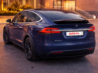 2018 Tesla Model X 100D I, синий, 3990000 рублей, вид 5
