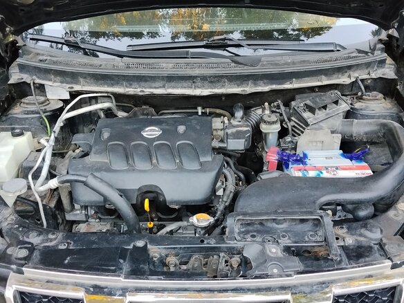 2011 Nissan X-Trail II Рестайлинг, чёрный, 1100000 рублей - вид 9