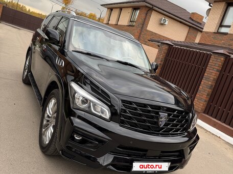 2015 Infiniti QX80 I Рестайлинг, чёрный, 2390000 рублей, вид 5