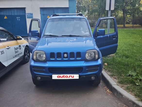 2007 Suzuki Jimny III Рестайлинг 1, синий