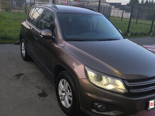 2014 Volkswagen Tiguan I Рестайлинг, коричневый, 1230000 рублей, вид 1