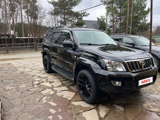 2008 Toyota Land Cruiser Prado 4-speed 120 Series Рестайлинг, чёрный, 3330000 рублей, вид 3