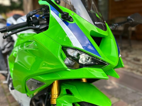 2024 Kawasaki ZX-6R Ninja, зелёный, 1300000 рублей - вид 6