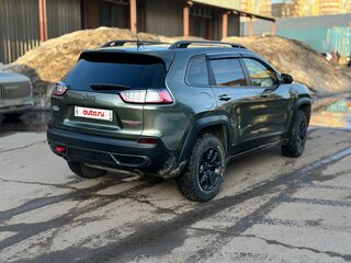 2018 Jeep Cherokee TrailHawk V (KL) Рестайлинг, зелёный, 3200000 рублей, вид 3