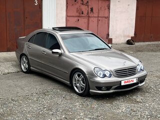 2004 Mercedes-Benz C-Класс 180 II (W203) Рестайлинг, серый, 800000 рублей, вид 1