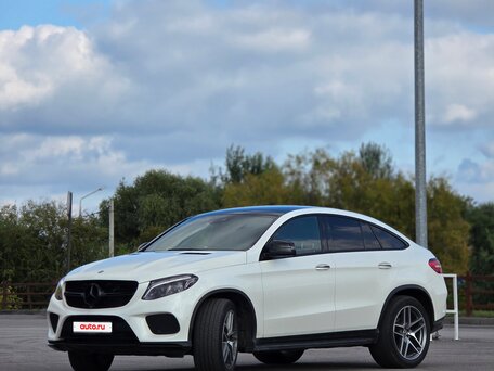 2018 Mercedes-Benz GLE Coupe 350 d I (C292), белый, 4300000 рублей, вид 2