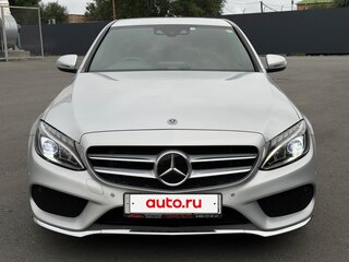 2017 Mercedes-Benz C-Класс 180 9G-TRONIC IV (W205), серебристый, 1829000 рублей, вид 2