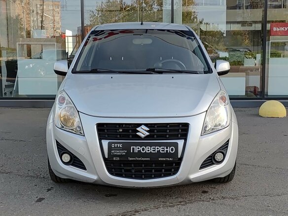2013 Suzuki Splash I Рестайлинг, серебристый, 899000 рублей - вид 1