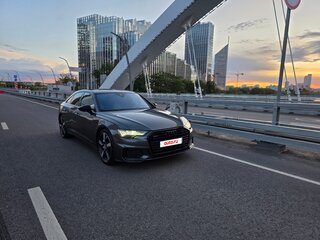 2019 Audi A6 55 TFSI V (C8), серый, 4900000 рублей, вид 2
